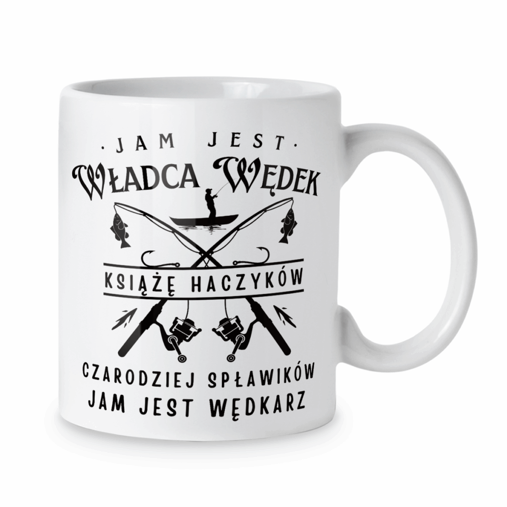 Kubek Jam jest władca wędek