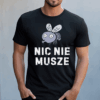 Koszulka męska Nic nie musze czarna - obrazek 2