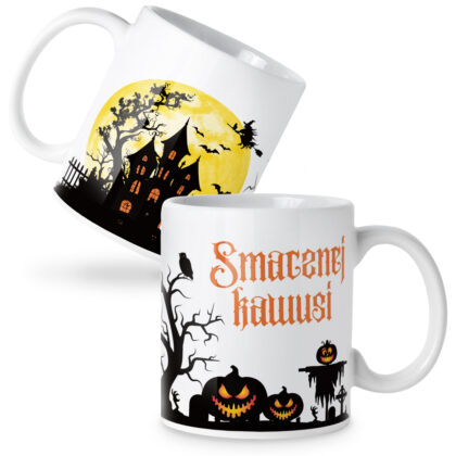 Kubek Halloween Smacznej kawusi