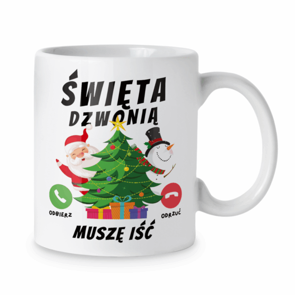 Kubek Święta dzwonią muszę iść
