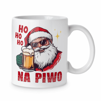 Kubek Mikołaj ho ho ho na piwo