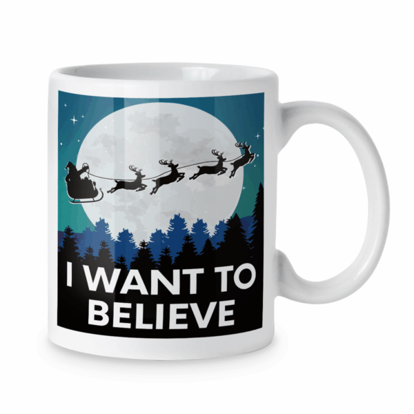 Kubek Mikołaj i want to believe