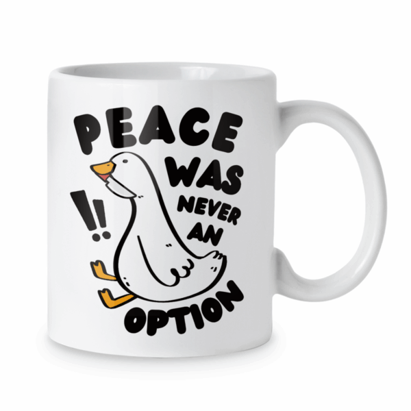 Kubek Peace was never an option