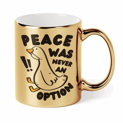 Kubek Złoty Peace was never an option