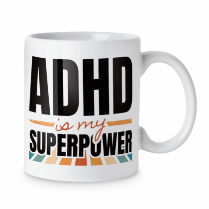Kubek ADHD is my superpower