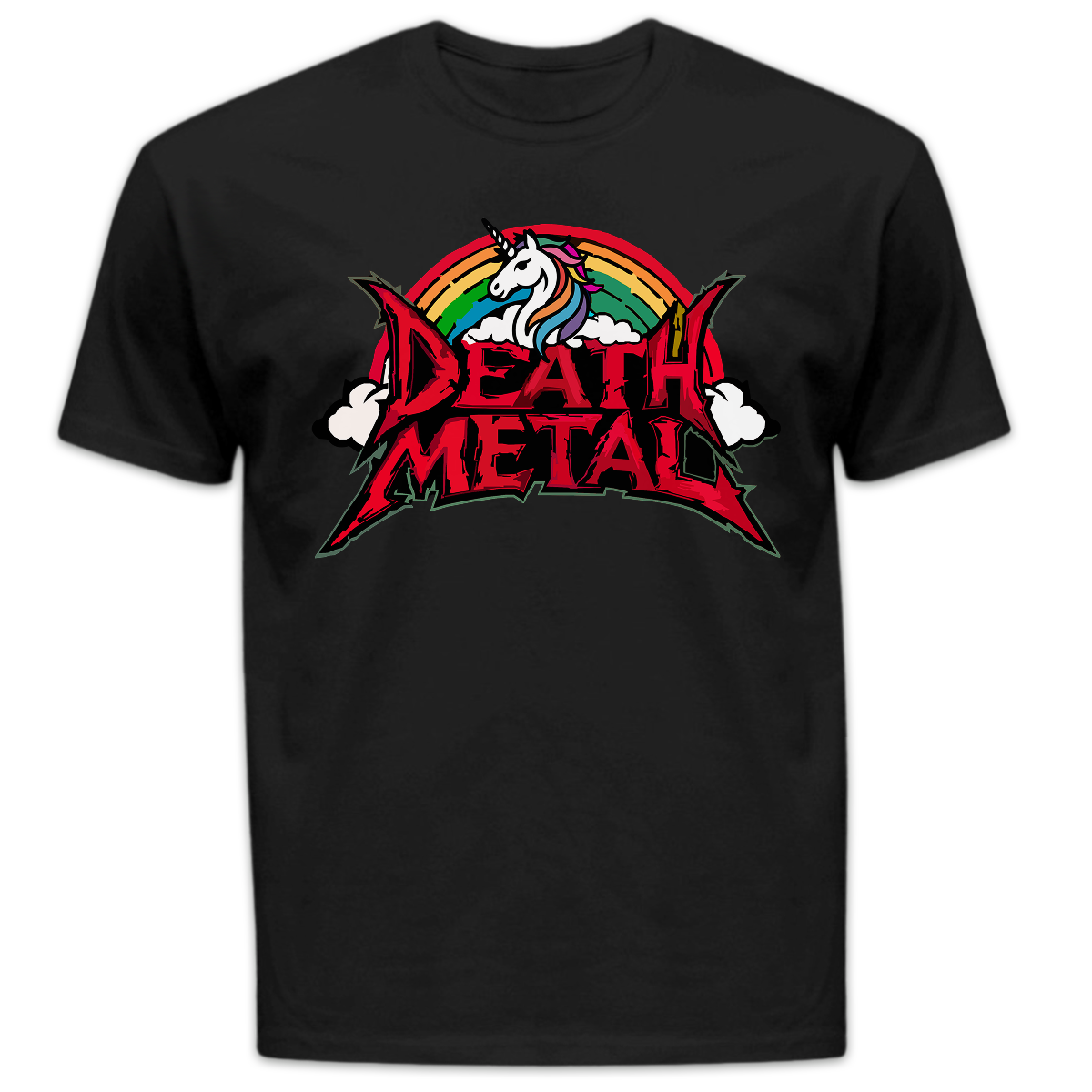 Koszulka męska Death metal czarna