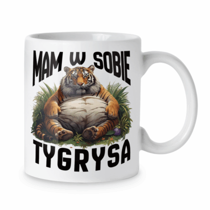 Kubek Mam w sobie tygrysa