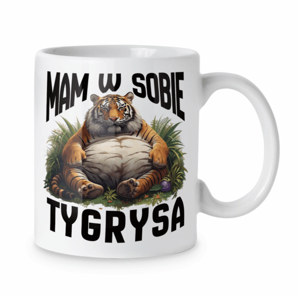 Kubek Mam w sobie tygrysa