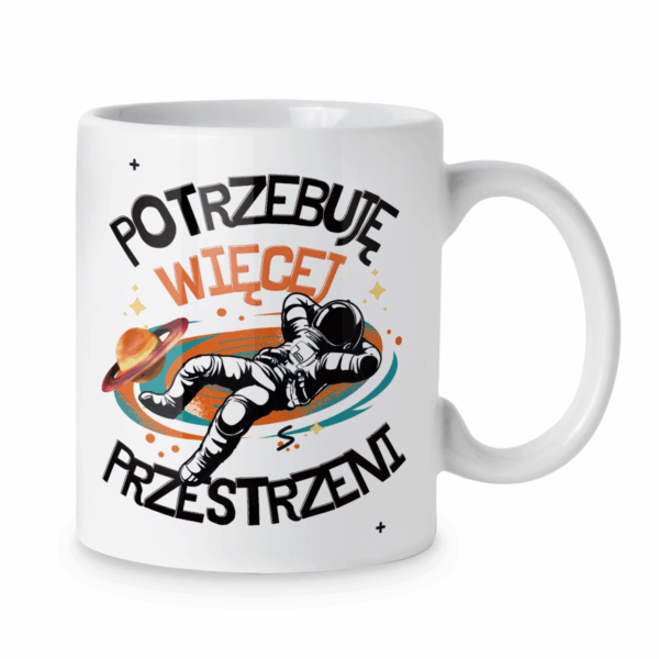 Kubek Potrzebuję więcej przestrzeni