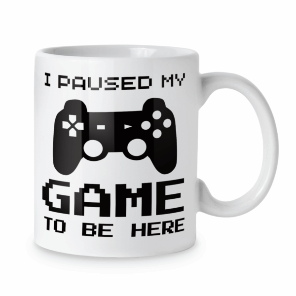 Kubek I paused my game to be here