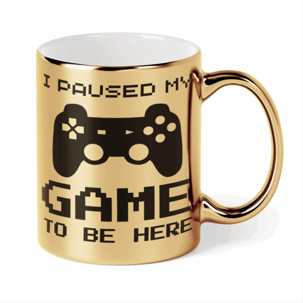 Kubek Złoty I paused my game to be here