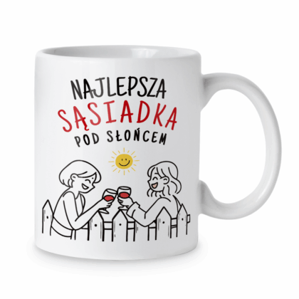Kubek Najlepsza sąsiadka pod słońcem