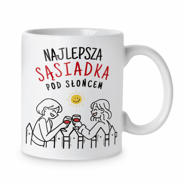 Kubek Najlepsza sąsiadka pod słońcem
