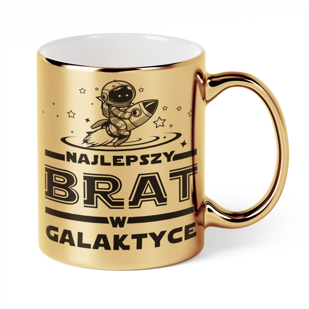 Kubek Złoty Najlepszy brat w galaktyce