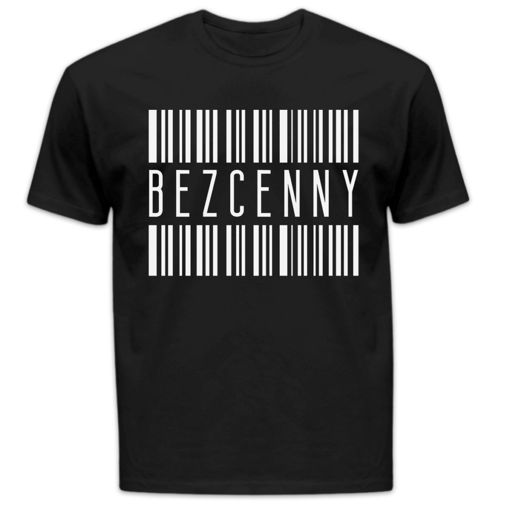 Koszulka męska Bezcenny czarna