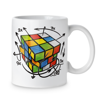 Kubek Kostka rubika