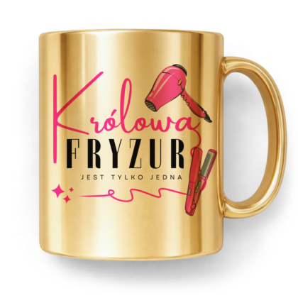 Kubek Złoty Królowa fryzur jest tylko jedna