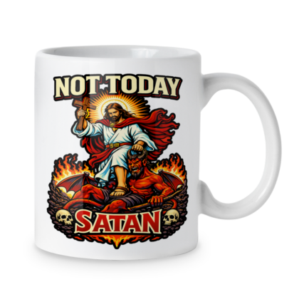 Kubek Not today satan