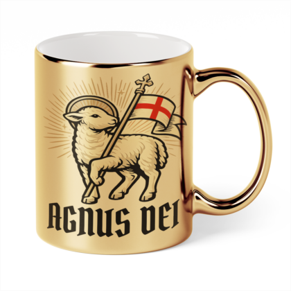 Kubek Złoty Agnus dei