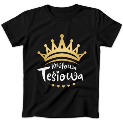 Koszulka damska Królowa teściowa czarna