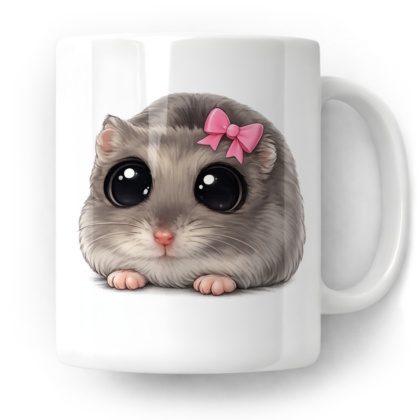 Kubek Just a girl viral chomik