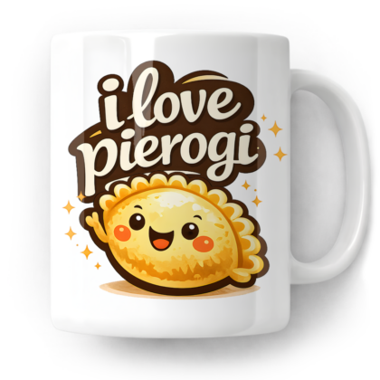 Kubek I love pierogi