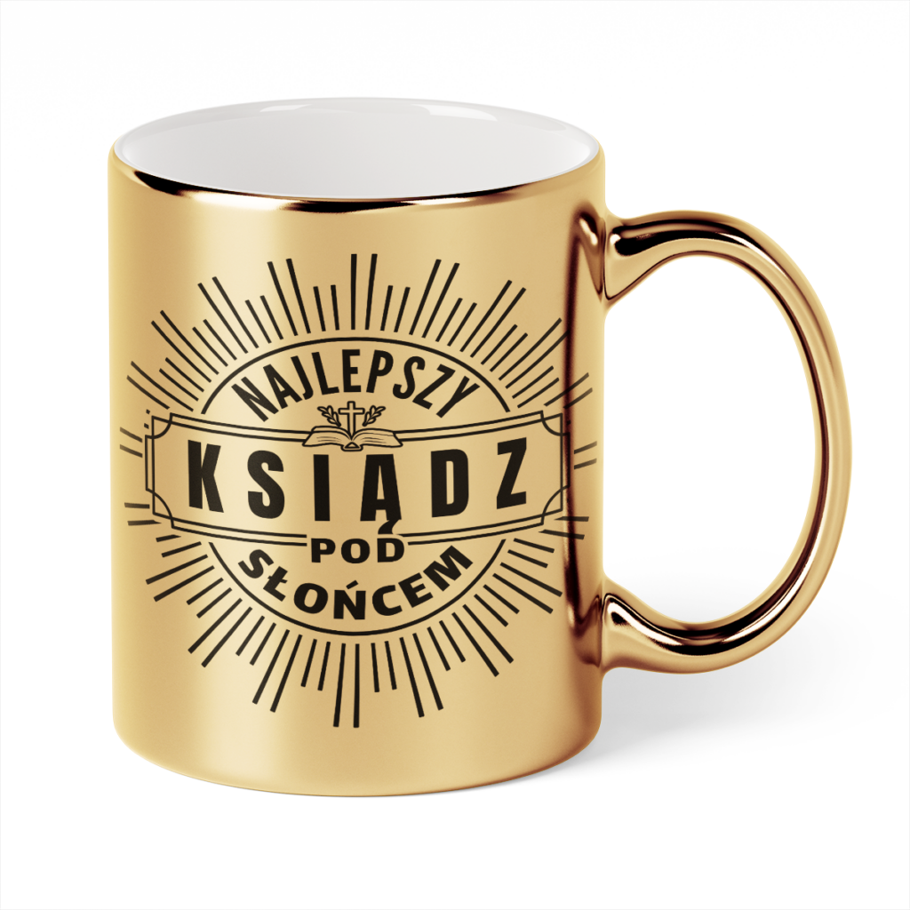 Kubek Złoty Najlepszy ksiądz pod słońcem