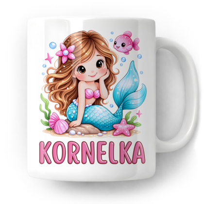 Kubek Syrenka + imię