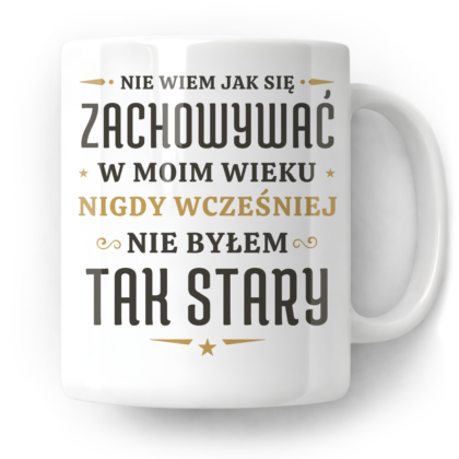 Kubek Nie wiem jak się zachowywać w moim wieku