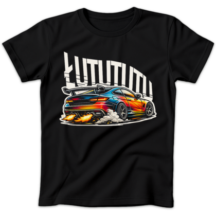 Koszulka damska Auto łutututu czarna