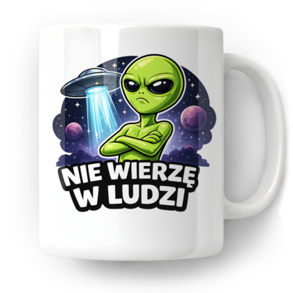 Kubek Nie wierzę w ludzi