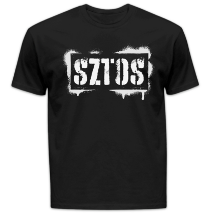 Koszulka męska Sztos czarna