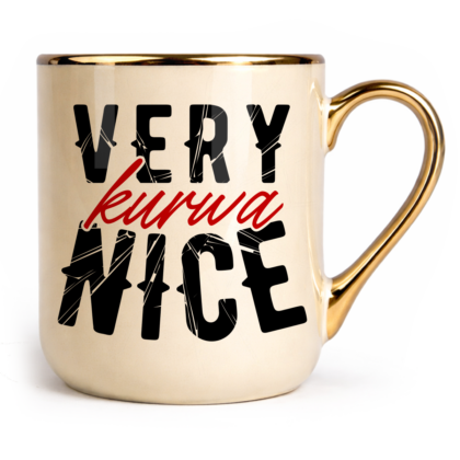 Kubek Elegant Very kurwa nice