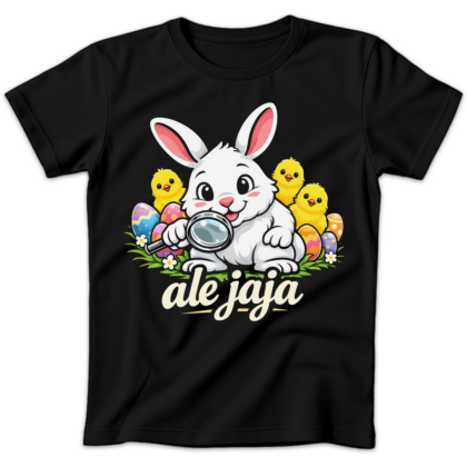 Koszulka damska Ale jaja czarna