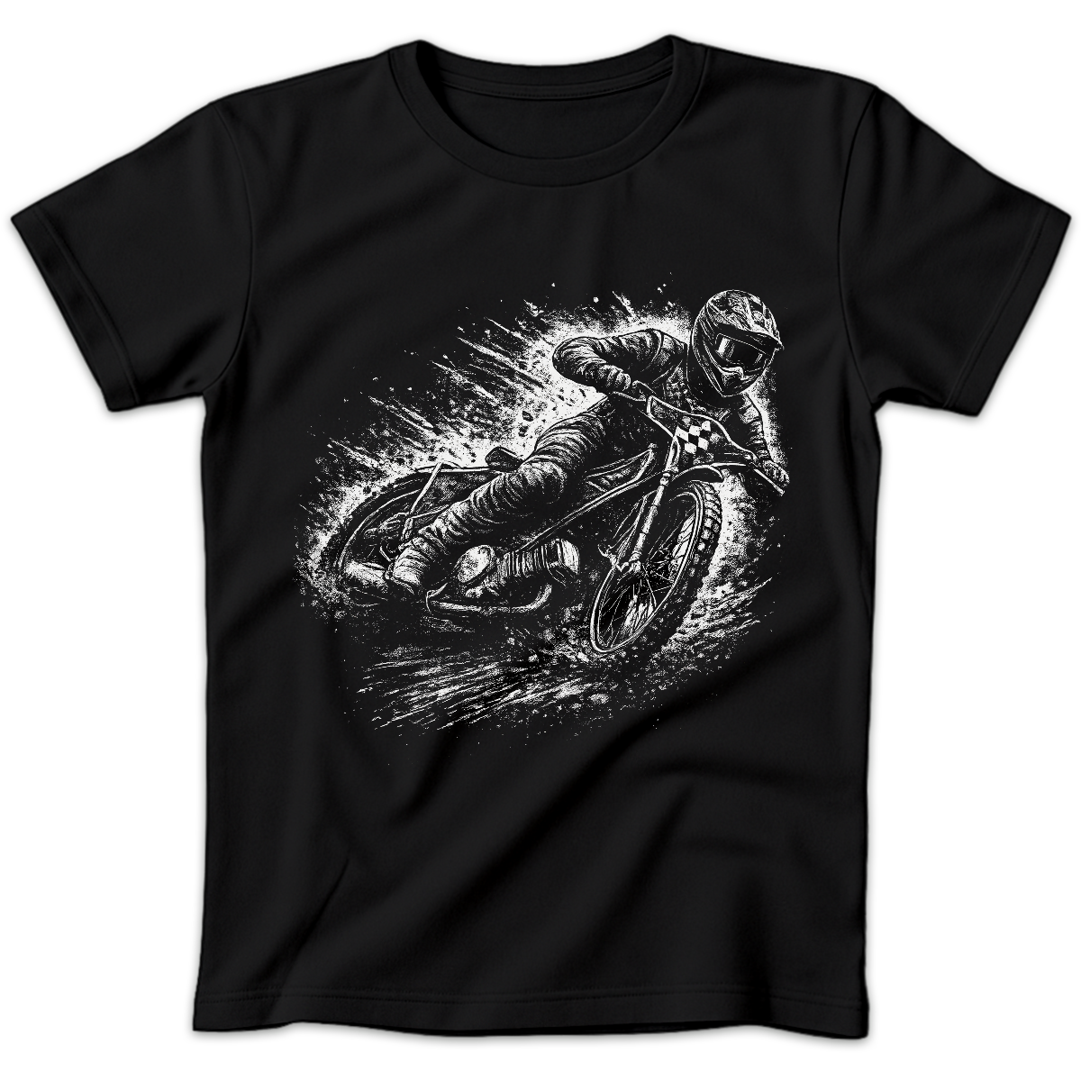 Koszulka damska Żużel czarna