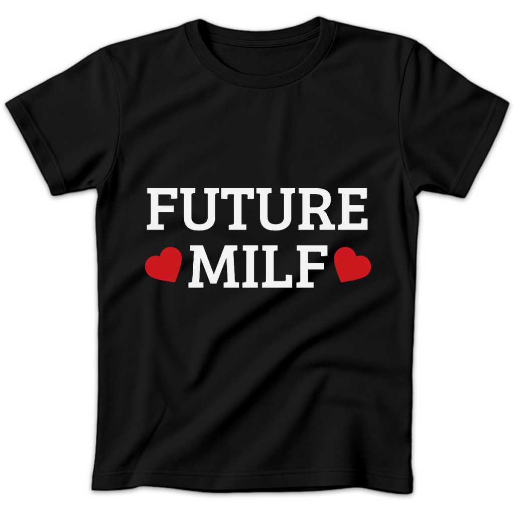 Koszulka damska Future milf czarna