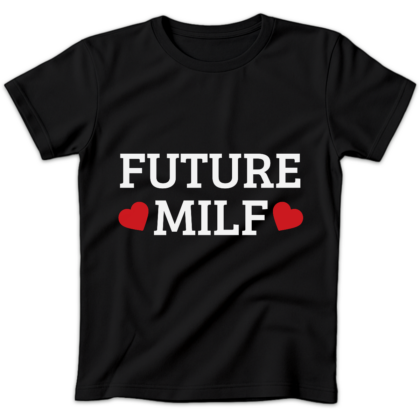 Koszulka damska Future milf czarna