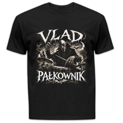 Koszulka męska Vlad pałkownik czarna