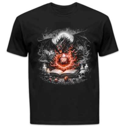Koszulka męska Dungeon master czarna