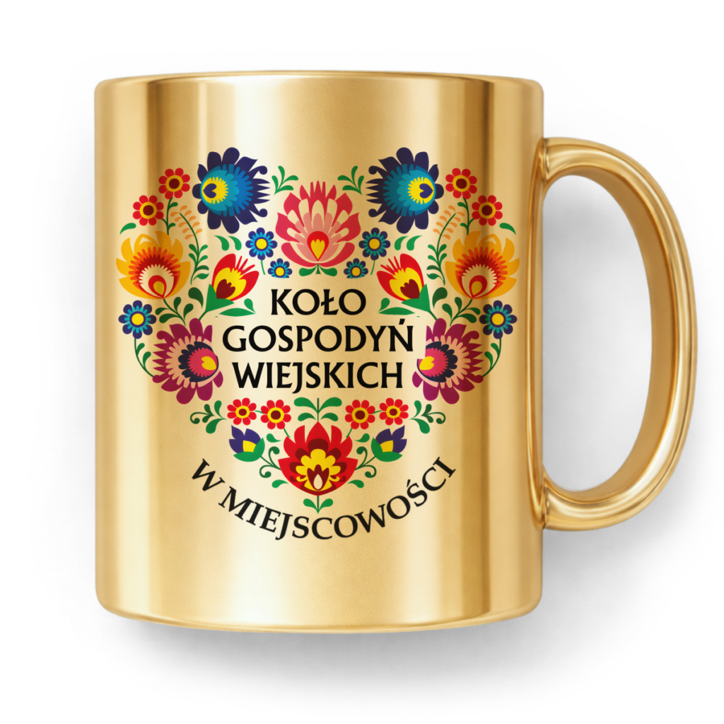 Kubek Złoty Koło gospodyń wiejskich + miejscowość