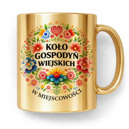 Kubek Złoty Koło gospodyń wiejskich + miejscowość