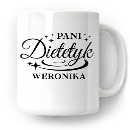 Kubek Pani dietetyk + imię