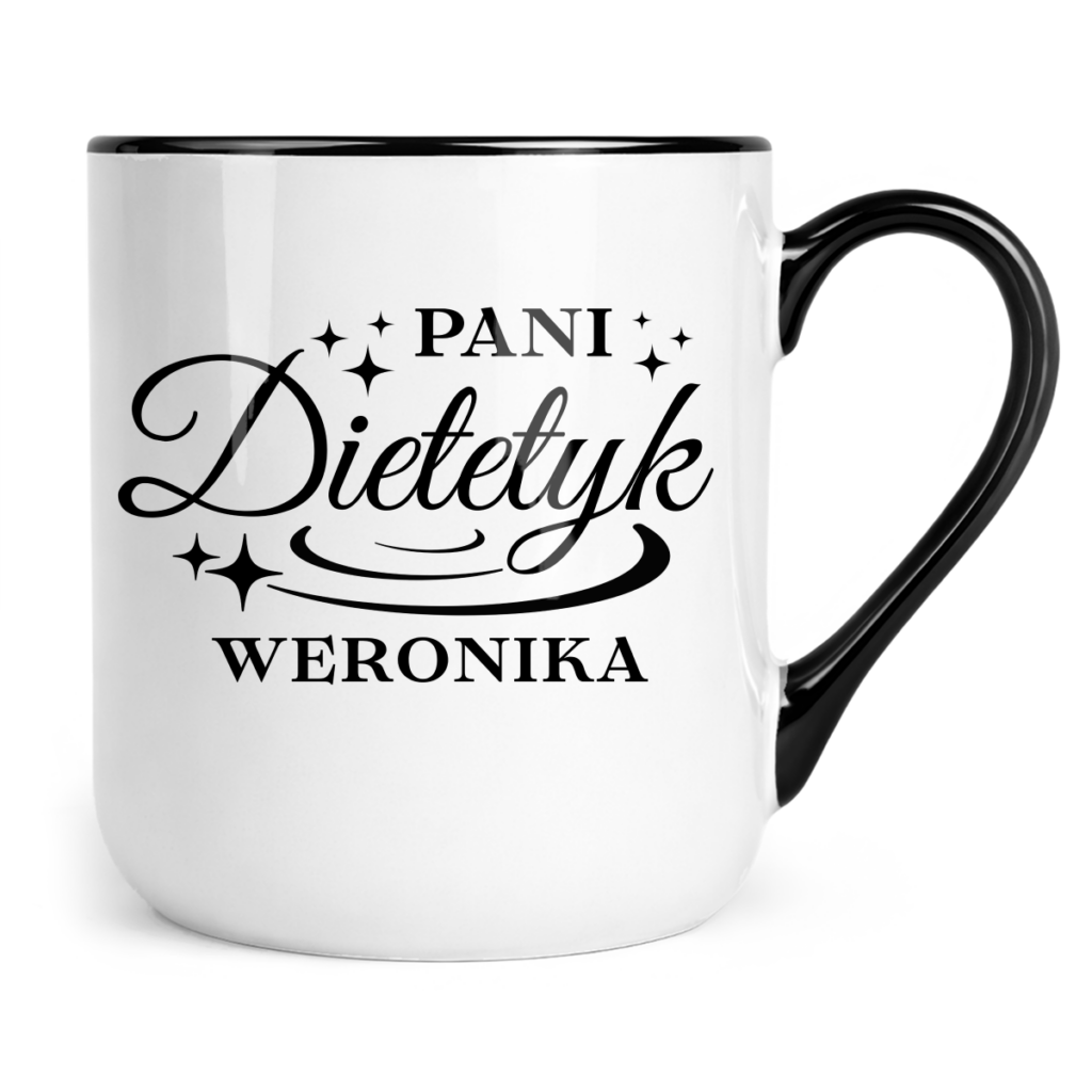 Kubek Coffee Pani dietetyk + imię
