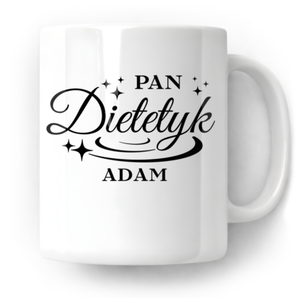 Kubek Pan dietetyk + imię