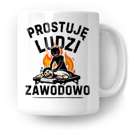 Kubek Prostuję ludzi zawodowo