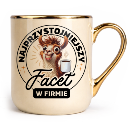 Kubek Elegant Najprzystojniejszy facet w firmie