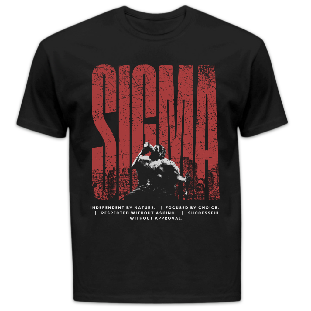 Koszulka męska Sigma czarna