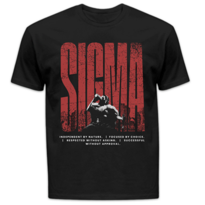 Koszulka męska Sigma czarna