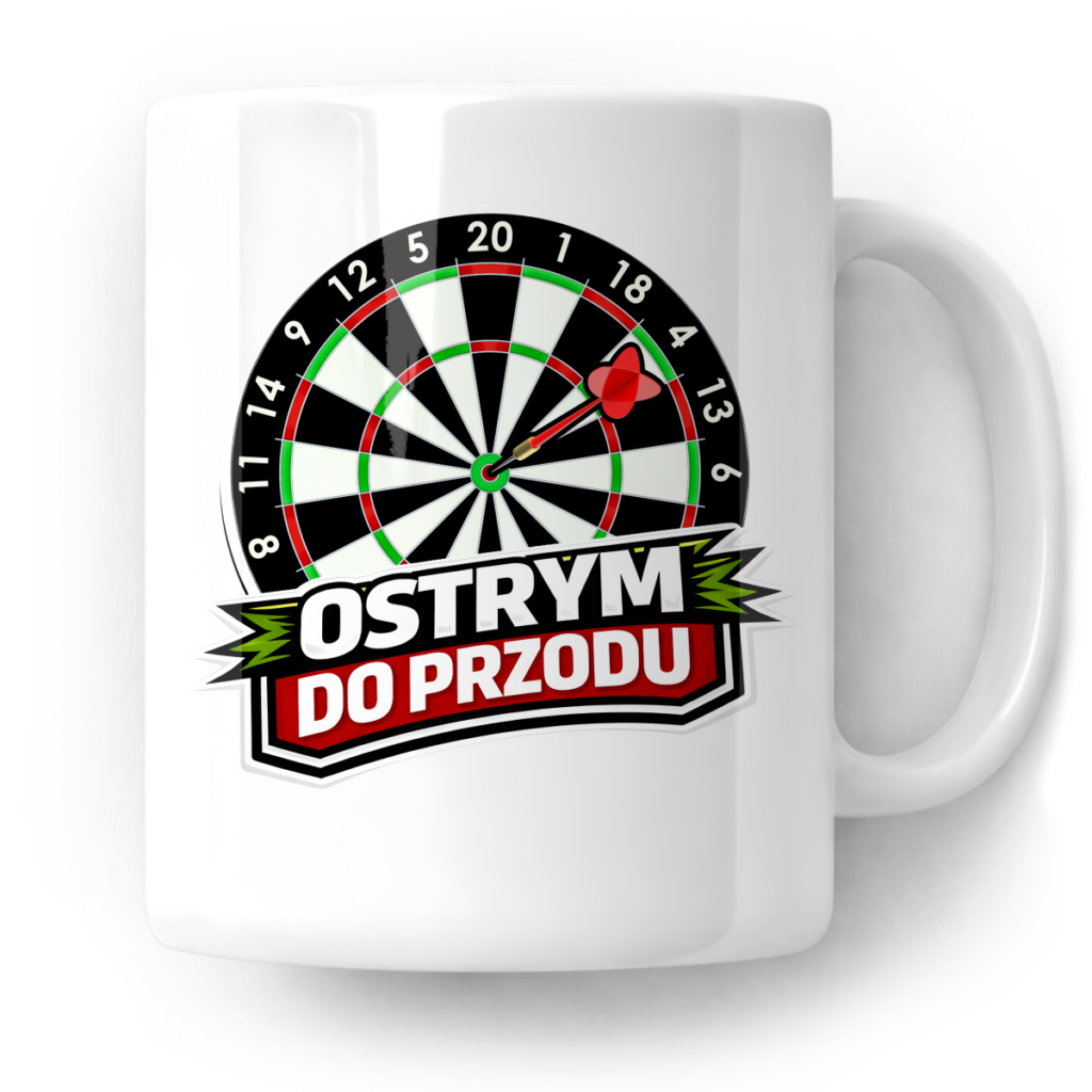 Kubek Ostrym do przodu