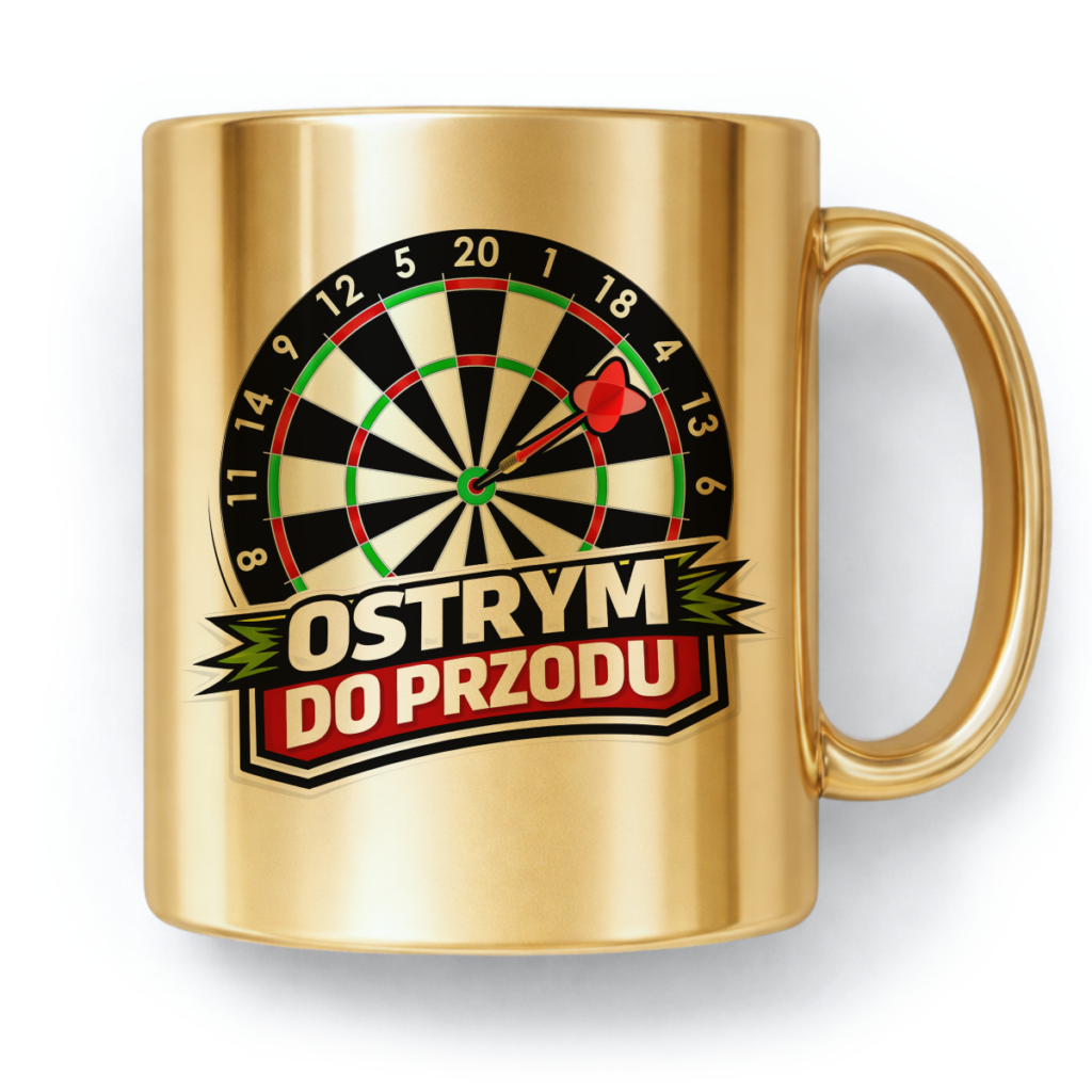 Kubek Złoty Ostrym do przodu